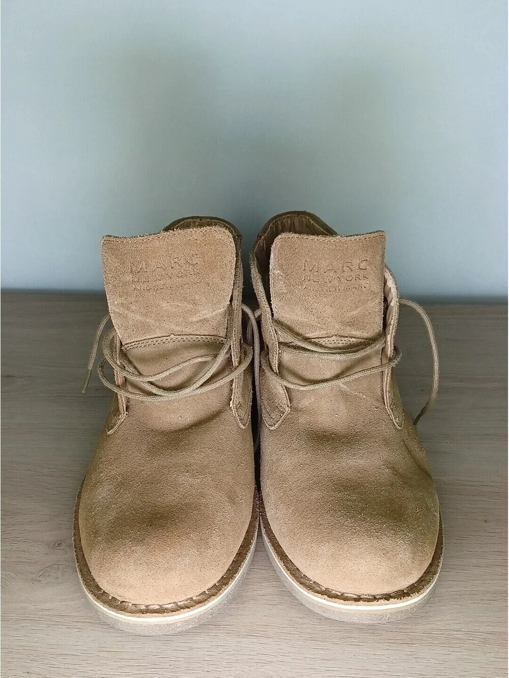 Marc New York Brown Chukka Boots Suede Accent Ankle-High New Without Box Sz 11